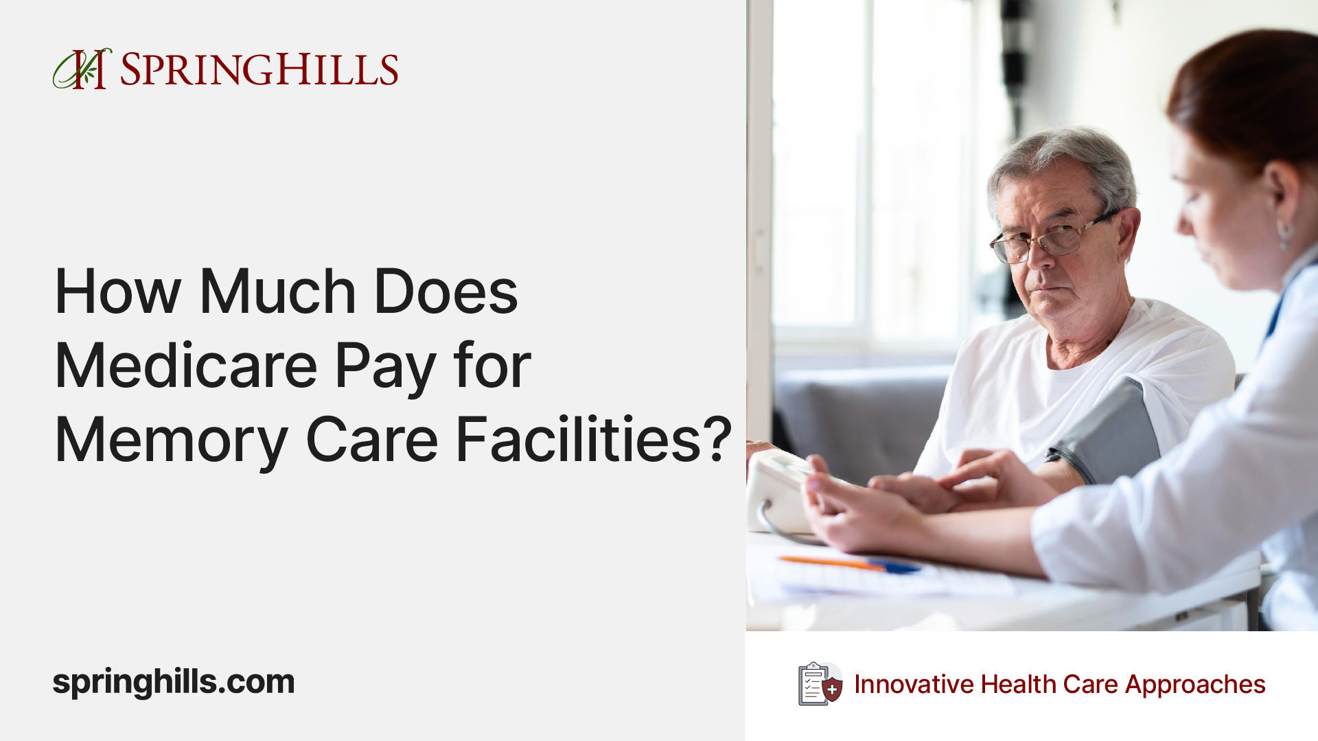 How Much Does Medicare Pay for Memory Care Facilities?